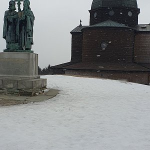 Peťulik na vrcholu Radhošť (8.3.2023 16:02)