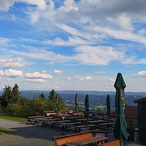 Johan Kocmich na vrcholu Radhošť (1.7.2020 17:15)