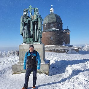 Rado na vrcholu Radhošť (14.2.2021 13:48)