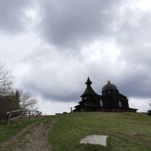 Martin Vlček na vrcholu Radhošť (4.5.2019 13:42)