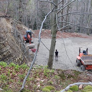 Bohumír Michal na vrcholu Na Příčnici JZ vrchol (3.4.2024 17:28)