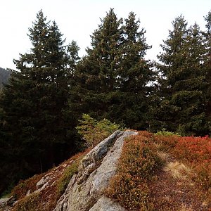 Bouřka na vrcholu Zámčisko - S vrchol (8.9.2024 8:40)