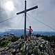 Iwet na vrcholu Steinplatte - Ostgipfel (3.9.2023 10:22)