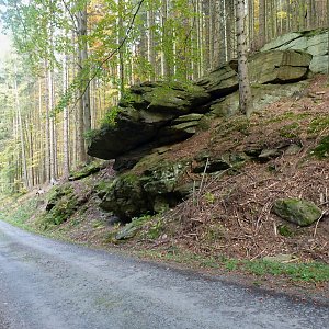 Mountainer na vrcholu Žárový vrch - JZ vrchol (12.10.2014 14:50)