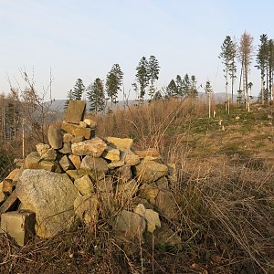 ZdenkaV na vrcholu bezejmenný vrchol  (26.2.2021)