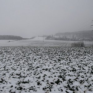 Bouřka na vrcholu Na Brdci (30.11.2021 16:12)