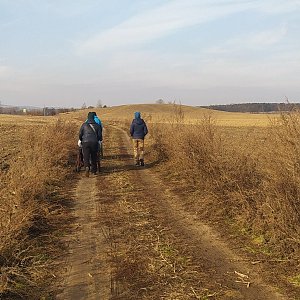 Jirka Zajko na vrcholu Čertobrd (16.1.2022 12:34)