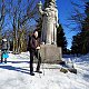 Nikola Maružánová na vrcholu Radegast (16.2.2019 12:47)