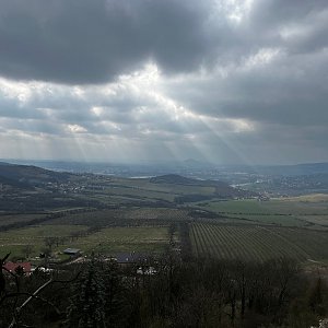 Jan Bartoníček na vrcholu Kamýk (10.3.2024 11:12)