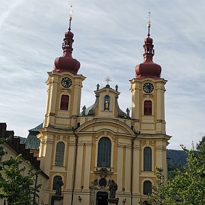 Martina na vrcholu Hejnice (7.8.2021 8:30)