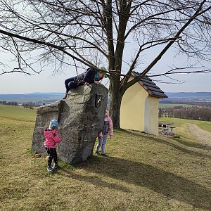 Miroslav Příhonský na vrcholu Panský kopec (19.3.2023 14:13)