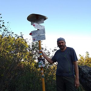 Jaroslav Flidr na vrcholu Veľký Inovec (21.9.2024 16:20)