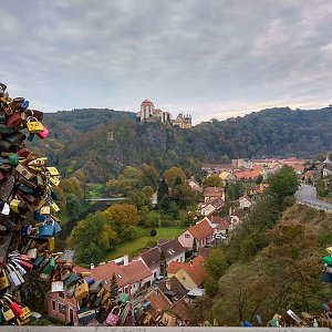 Jiří Králík na vrcholu Vranov nad Dyjí (7.10.2018 16:08)