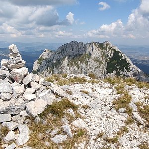 Vratislav Sejkora na vrcholu Terzin bogaz (7.8.2022 13:10)