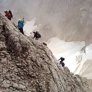 Martin Matějka na vrcholu Zugspitze (22.7.2017 14:05)