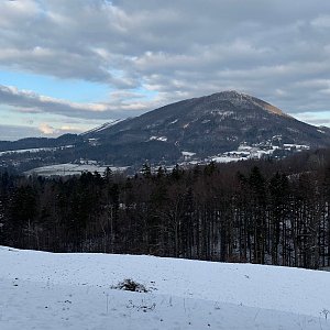 Alexandr Starý na vrcholu Maralův kopec (10.1.2021 12:55)