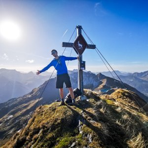 Jiří Králík na vrcholu Gamsleitenspitze (27.10.2024 14:12)