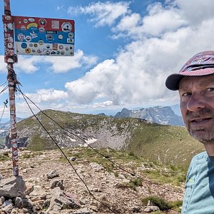 Michal na vrcholu Bosanski Maglić (15.6.2024 12:50)