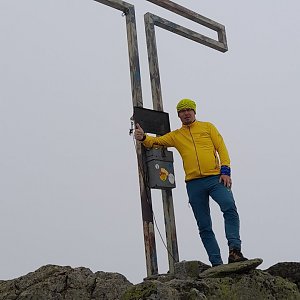 Jozef Farkaš na vrcholu Grosser Knallstein (22.6.2024 14:40)