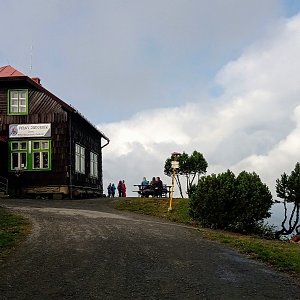 Iva Purmenská na vrcholu Velký Javorník (18.10.2020 14:39)