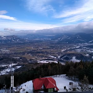 Alda na vrcholu Velký Javorník (2.2.2019 12:09)