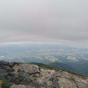 Raduš Nováková na vrcholu Veľký Kriváň (21.6.2024)