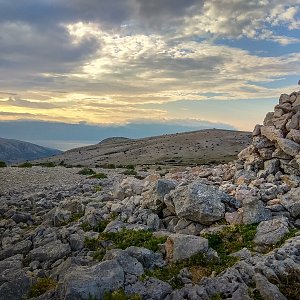 Jiří Králík na vrcholu Brestovica (8.9.2018 7:44)