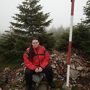 Lenka Sajkova na vrcholu Polom (25.5.2024 15:14)