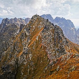 Jiří Králík na vrcholu Zadni Granat (7.9.2024 15:32)