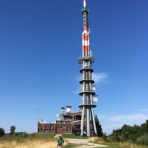 Rudyart na vrcholu Velká Javořina (16.8.2023 16:55)