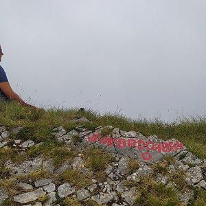 Jirka Zajko na vrcholu Veliko Brdo (10.7.2021 14:23)