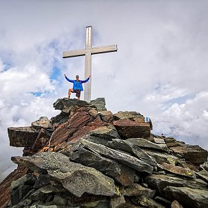 Jiří Králík na vrcholu Mittaghorn (22.7.2023 12:16)