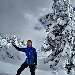 Pavel Rýdl na vrcholu Schafberg (18.10.2020 12:46)